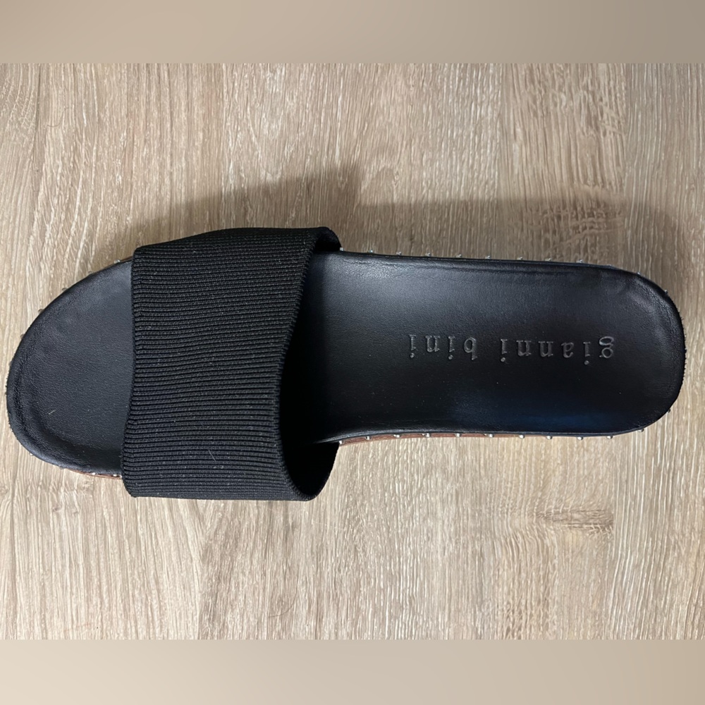Gianni Bini Women’s Size 8M Black Slides. - Picture 2 of 7